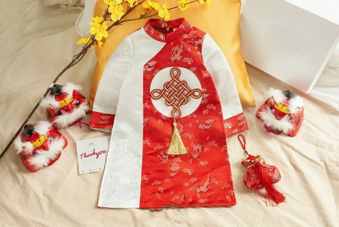 Áo dài bé gái